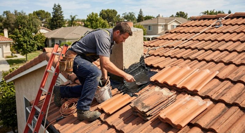 Clay Roof Leak Repair