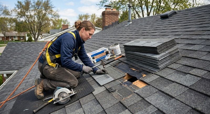 A Frame Roof Repair in Pike County, PA
