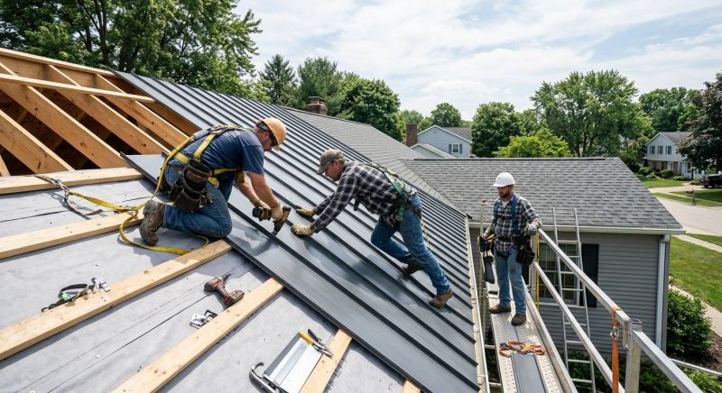 Aluminum Roof Installation in Franklin, NJ