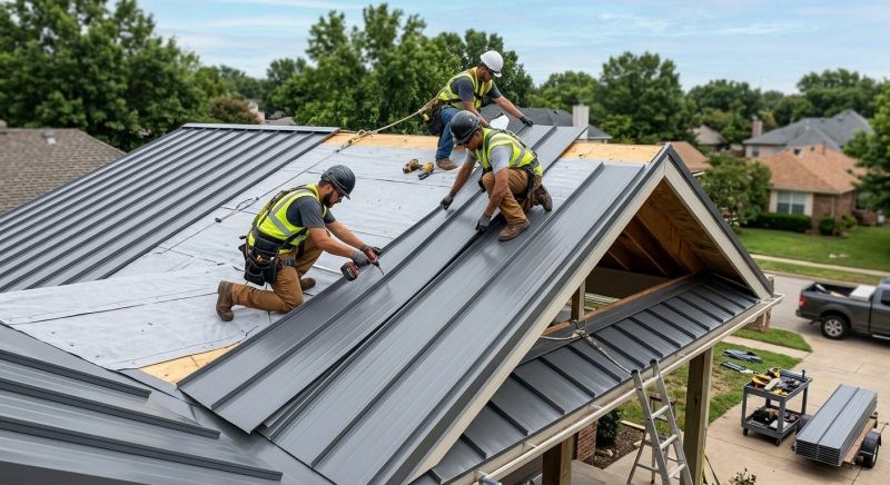 Aluminum Roof Installation in Sussex, NJ