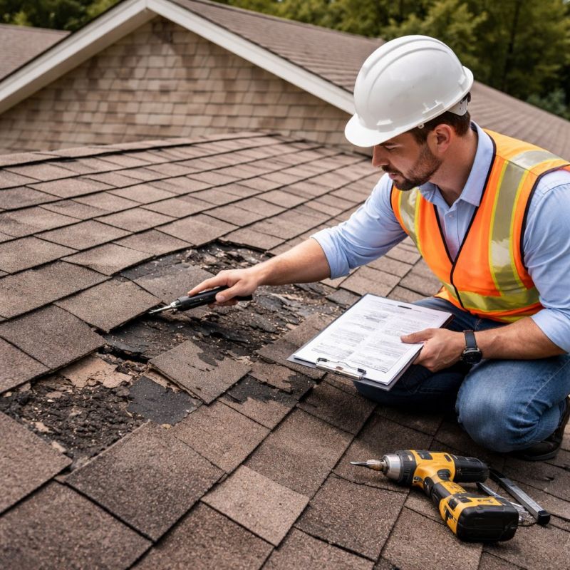 Asphalt Roof Inspection in Andover, NJ