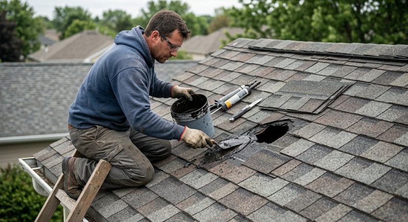 Asphalt Roof Leak Repair in Port Jervis, NY