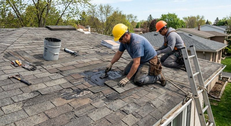 Asphalt Roof Repair in Sparta, NJ