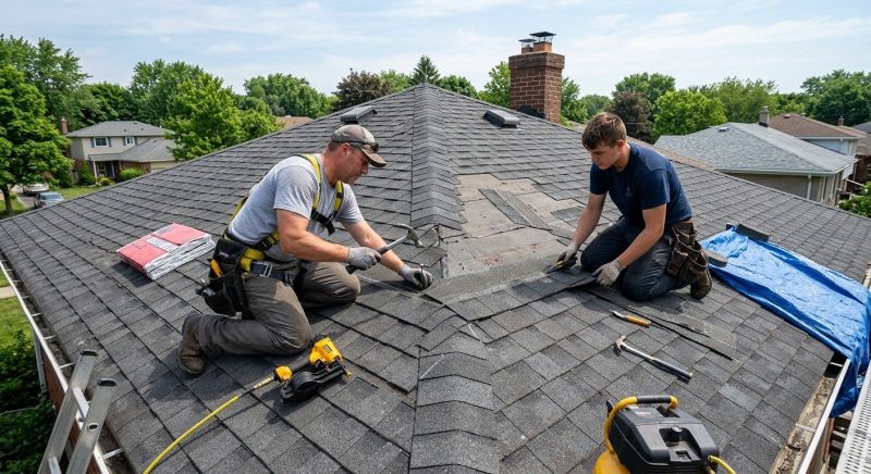 Asphalt Roof Repair in Warwick, NY