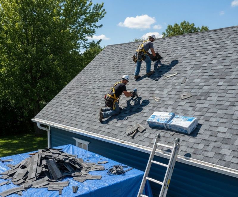 Asphalt Roof Replacement in Lackawaxen, PA