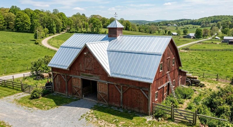 Barn Roof Replacement in Pike County, PA