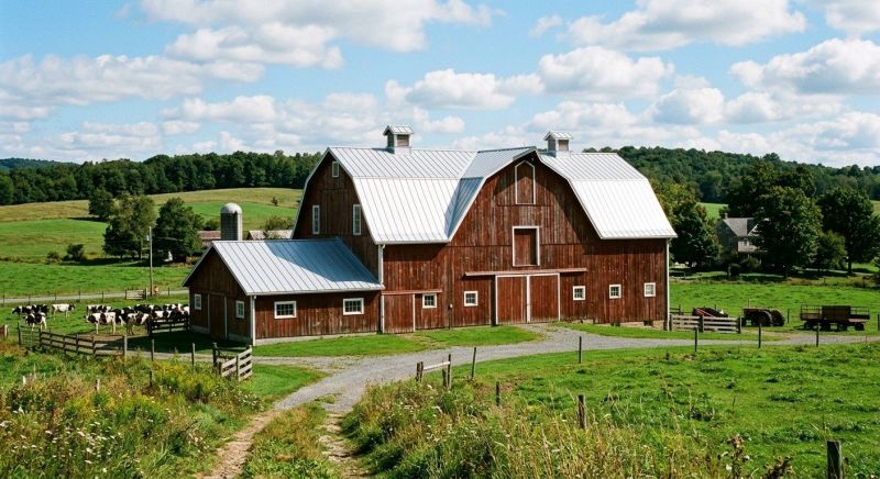 Barn Roof Replacement in Westtown, NY