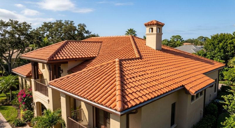 Barrel Tile Roof Installation in Pike County, PA