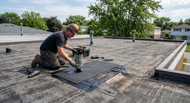 Bitumen Roof Repair in Pike County, PA
