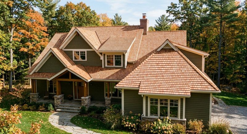 Cedar Roof Installation in Sussex County, NJ