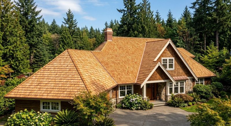 Cedar Roof Installation in Sussex County, NJ