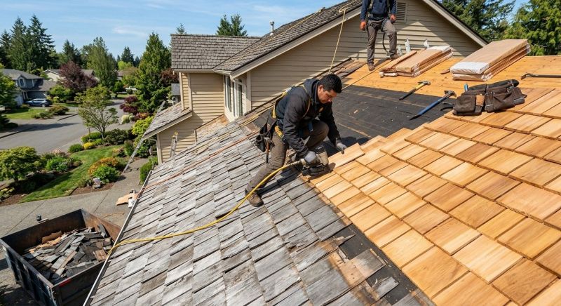 Cedar Roof Replacement in Lackawaxen, PA