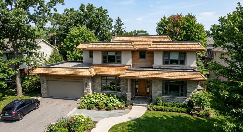 Cedar Shake Roof Construction in Port Jervis, NY