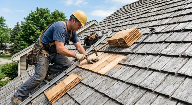 Cedar Shingles Repair in Andover, NJ