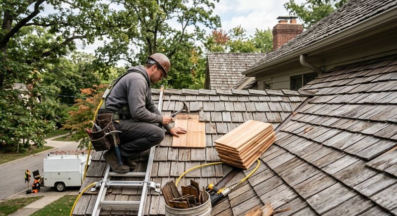 Cedar Shingles Repair in Milford, PA