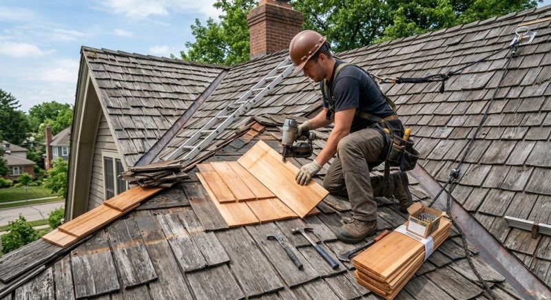 Cedar Shingles Repair in Newton, NJ