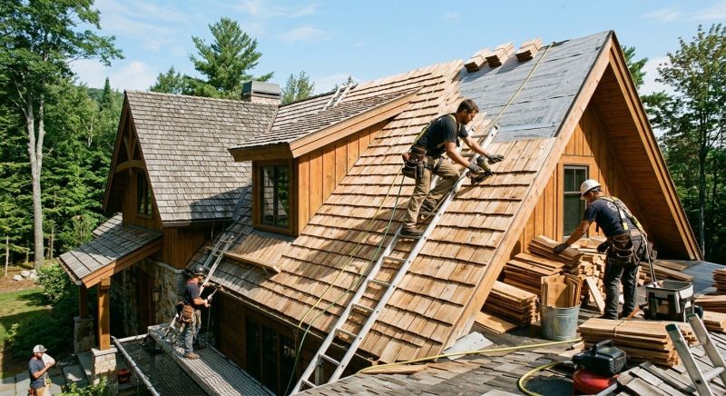 Cedar Shingles Replacement in Highland Lakes, NJ