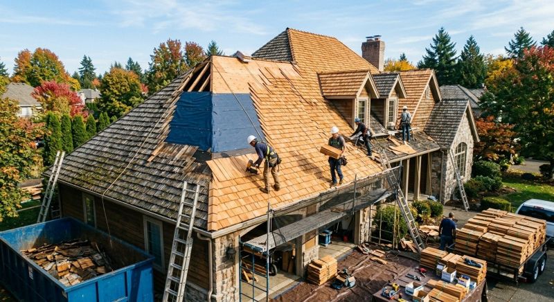 Cedar Shingles Replacement in Montague, NJ