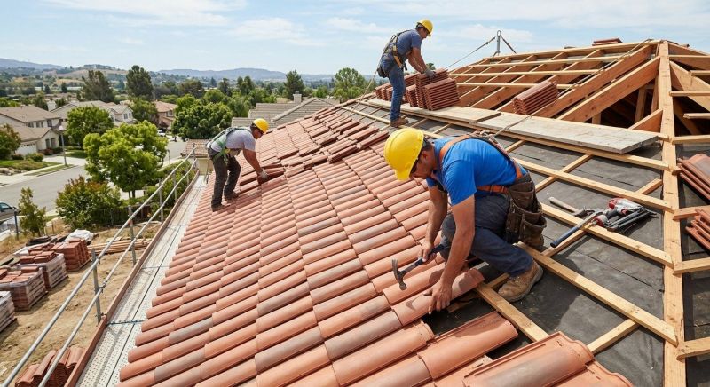 Clay Tile Roofing Installation in Pike County, PA