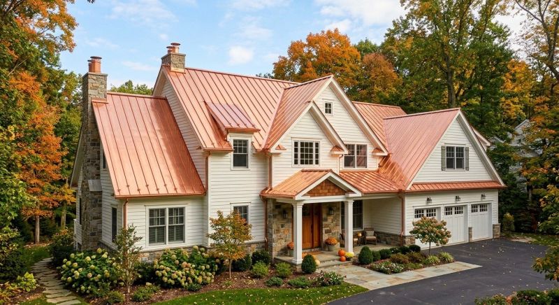 Copper Roof Replacement in Pike County, PA