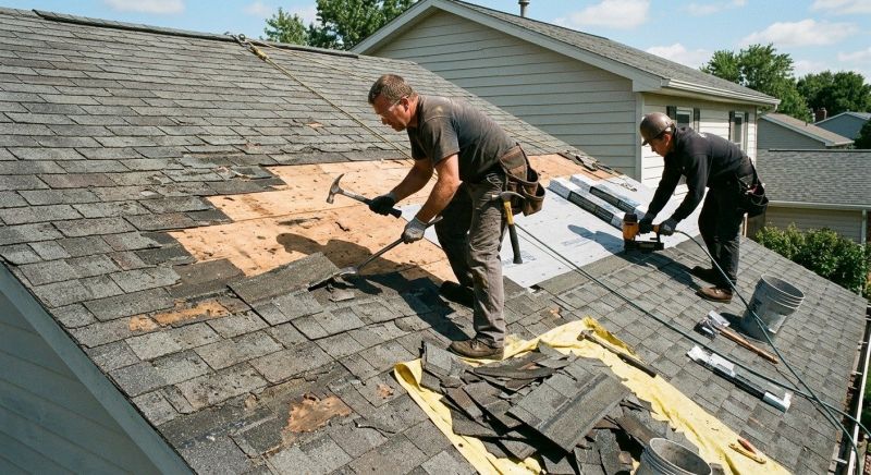 Damaged Roof Repair in Eldred, NY