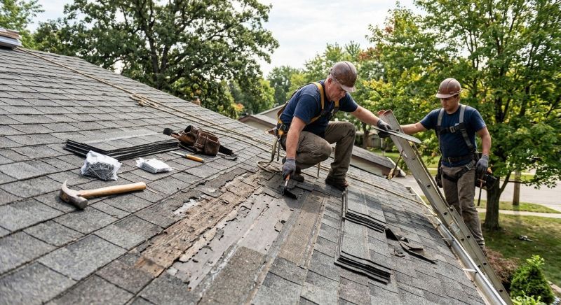 Damaged Roof Repair in Port Jervis, NY
