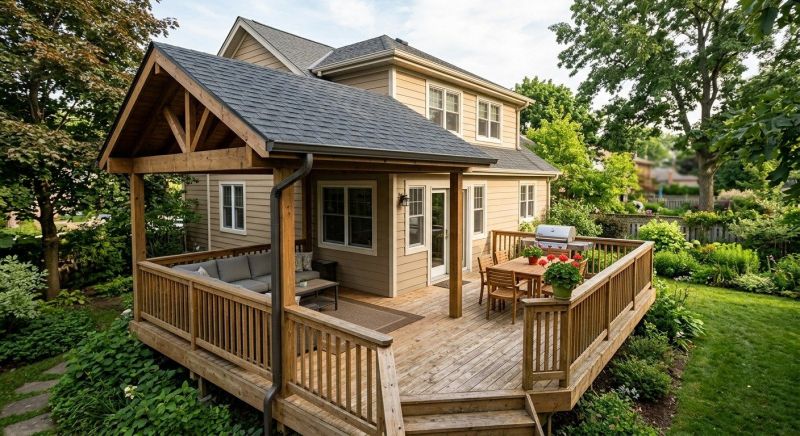 Deck Roof Construction in Pike County, PA