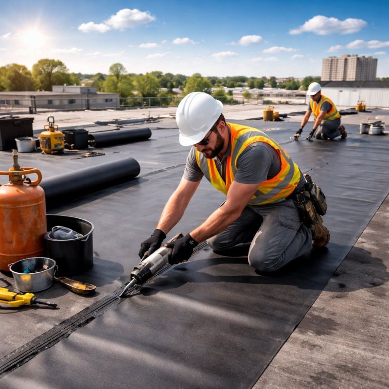 Epdm Roof Installation in Eldred, NY
