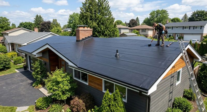 Epdm Roof Installation in Milford, PA