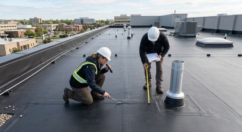Flat Roof Inspection in Pike County, PA