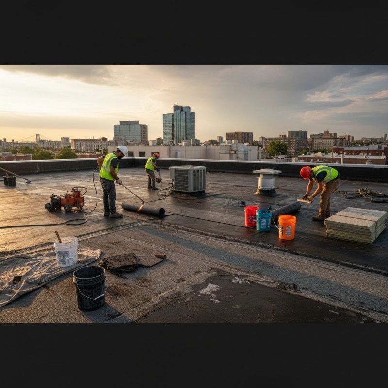 Flat Roof Repair in Westtown, NY