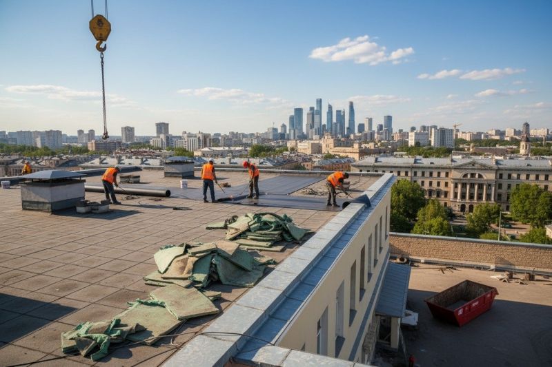 Flat Roof Replacement in Eldred, NY
