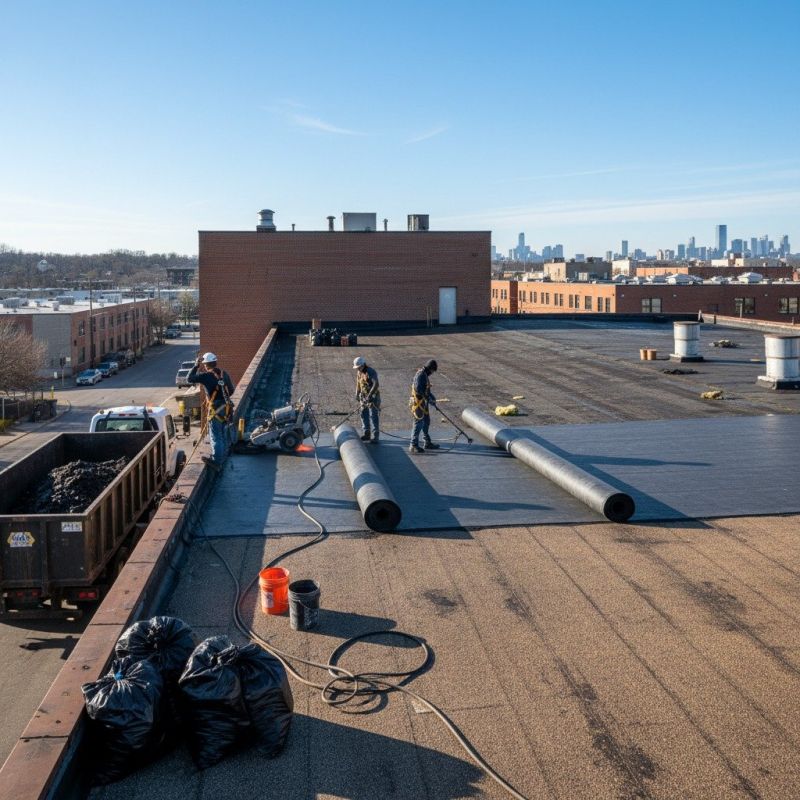 Flat Roof Replacement in Eldred, NY