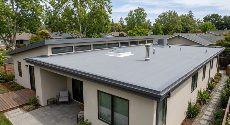 Flat Roof Replacement in Milford, PA