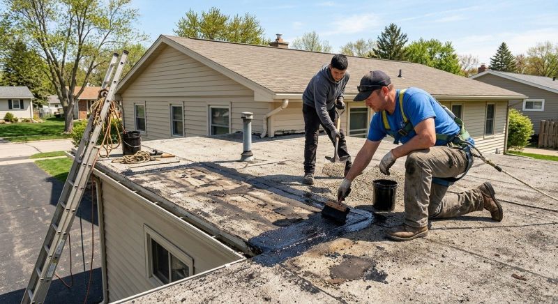 Flat Roof Tar Repair in Pike County, PA