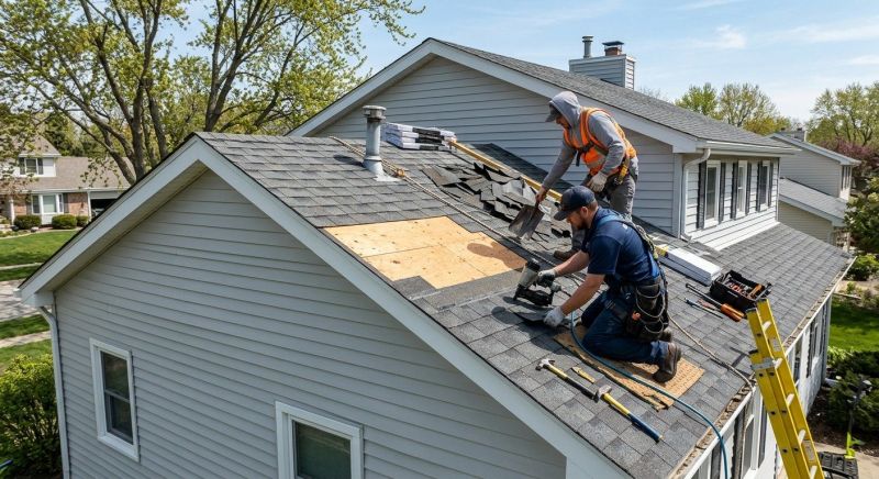 House Roof Repair in Port Jervis, NY
