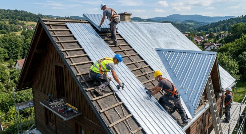 Metal Roof Installation in Franklin, NJ