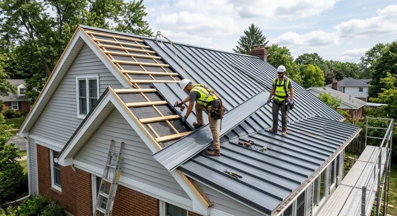 Metal Roof Installation in Milford, PA