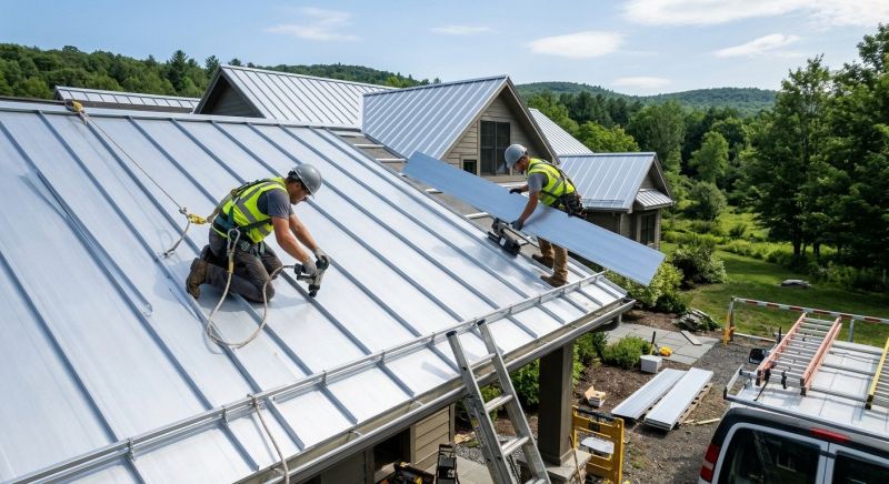 Metal Roof Installation in Tafton, PA