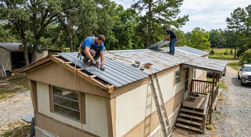 Metal Roof Repair in Eldred, NY