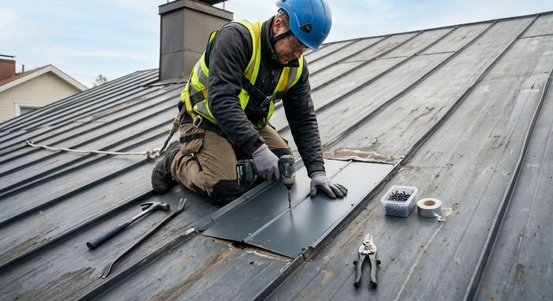 Metal Roof Repair in Sussex County, NJ