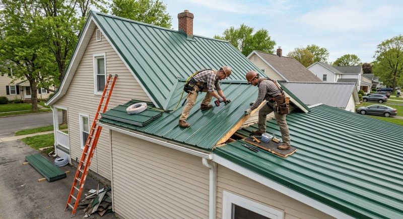 Metal Roof Repair in Sussex, NJ