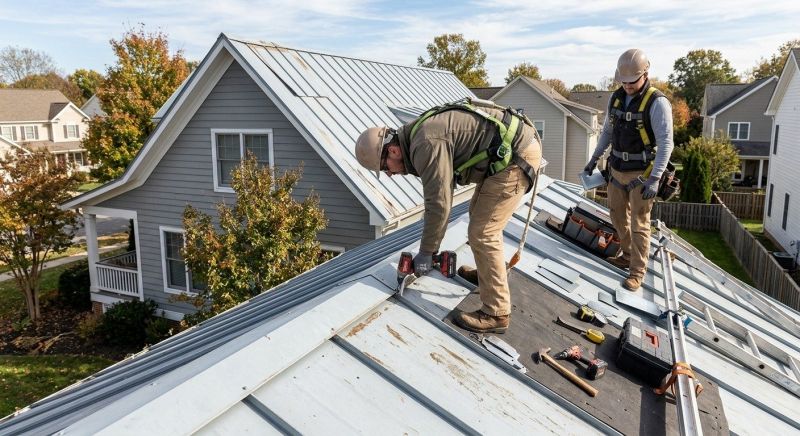 Metal Roof Repair in Westtown, NY