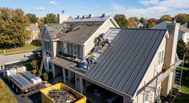 Metal Roof Replacement in Pike County, PA