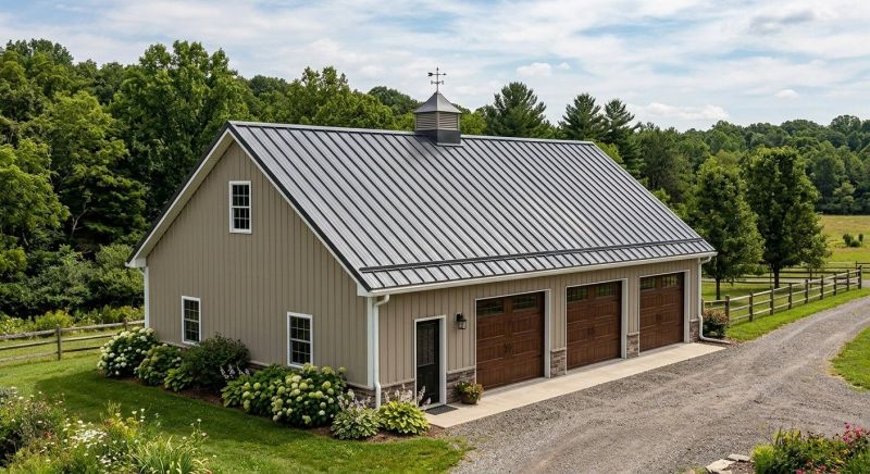 Pole Barn Roof Repair in Port Jervis, NY