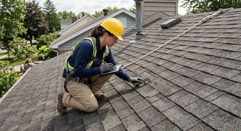 Roof Damage Inspection in Dingmans Ferry, PA