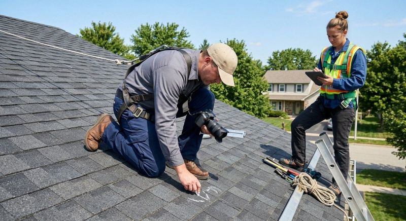 Roof Damage Inspection in Dingmans Ferry, PA