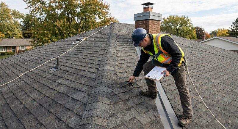 Roof Damage Inspection in Sussex County, NJ