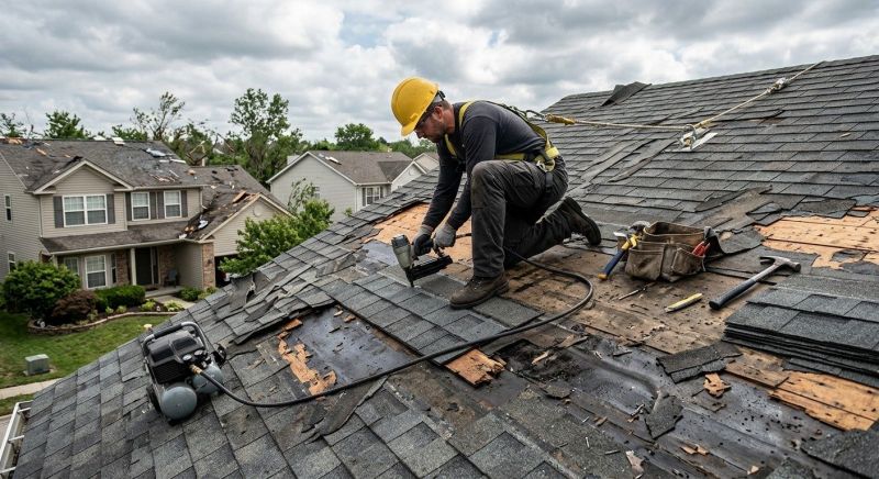Roof Damage Repair in Andover, NJ