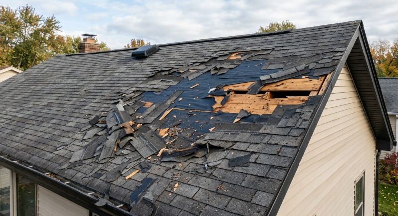 Roof Damage Repair in Port Jervis, NY